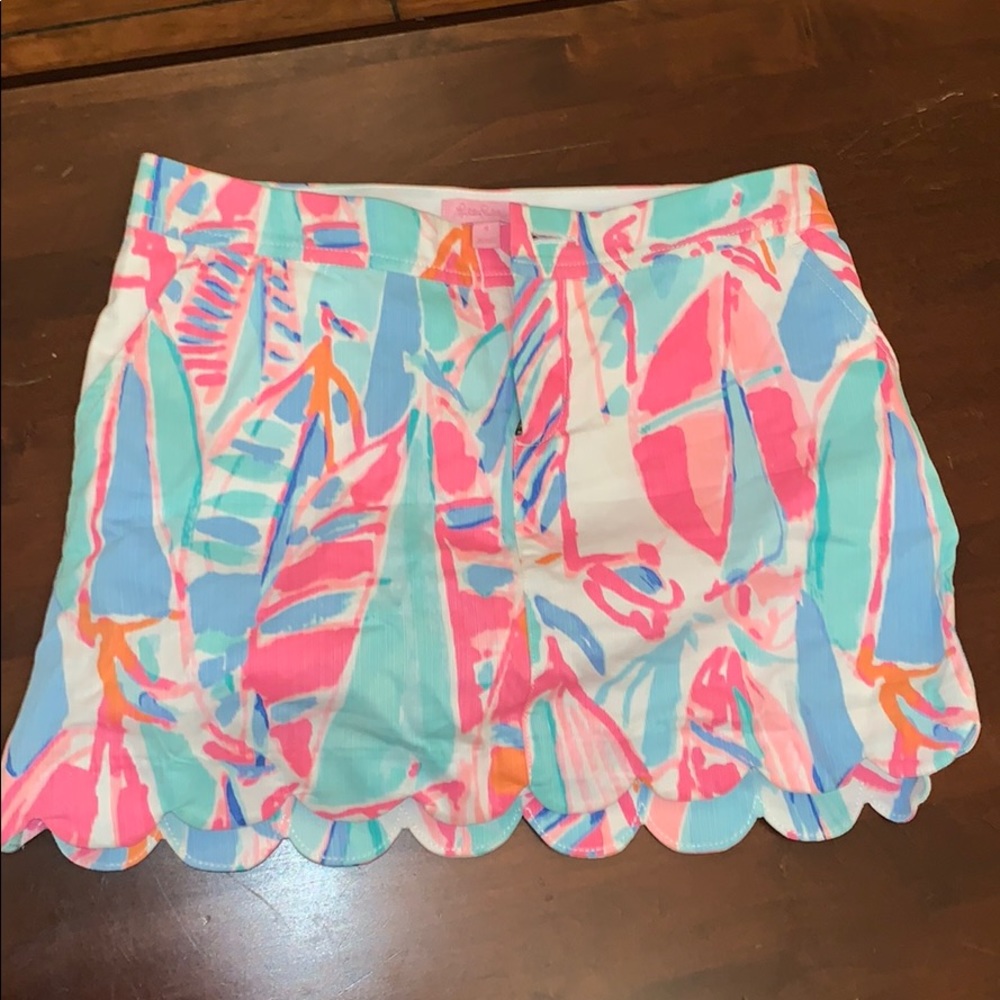 Lilly Pulitzer Sailboat Skort
